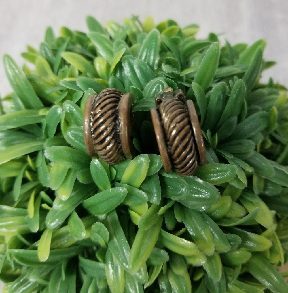 Vintage Hoop Earrings - Picture 4 of 4